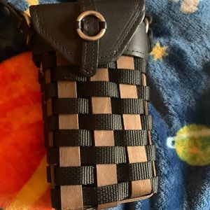 Never used rare basket small purse Longaberger